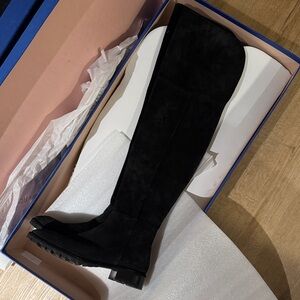 Black Over-the-Knee Women's Boots